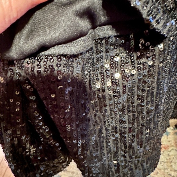 Black Sequin Blazer - Picture 4 of 14